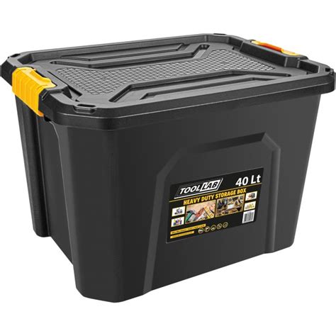 40l storage boxes with lids